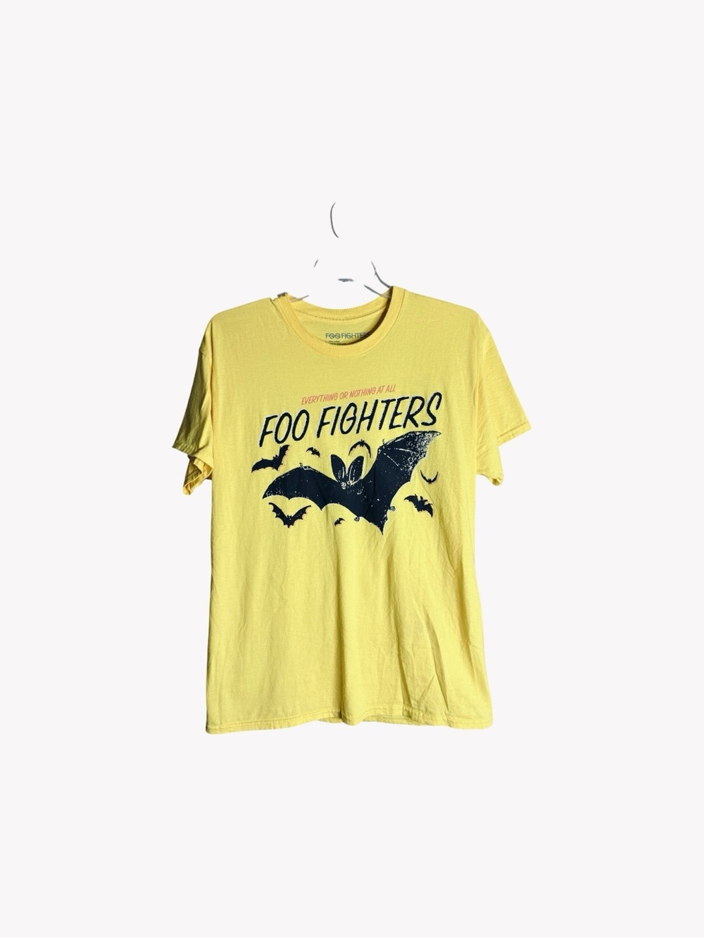 Foo Fighters Everything Or Nothing At All Bat Graphic T-Shirt
